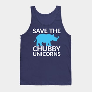 Save The Chubby Unicorns Tank Top